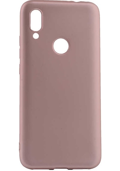 Noktaks - Xiaomi Uyumlu Xiaomi Redmi 7 - Kılıf Mat Renkli Esnek Premier Silikon Kapak - Rose Gold