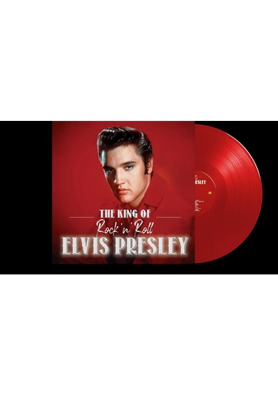 Elvis Presley The King Of Rock'n'roll Plak Renkli Kırmızı Vinyl Lp
