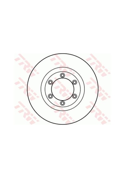 TRW DF4168 FREN DİSKİ ÖN KORANDO 97-05 MUSSO 97-05 HAVALI 278mm