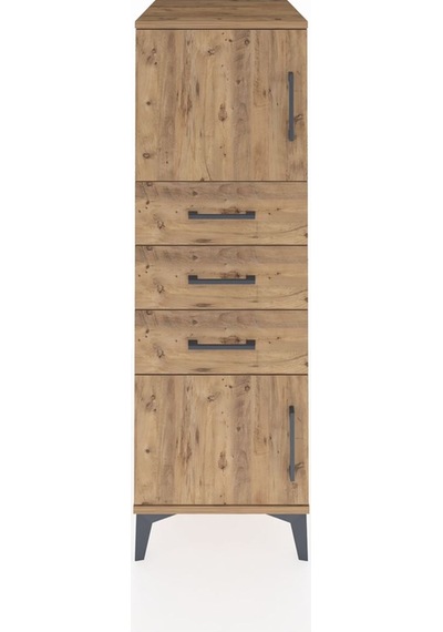 Kronos Dolap Tek Raflı 3 Çekmeceli 2 Kapaklı 44x59x134 Çam-çam Çam Kronos Dolap Tek Raflı 3 Çekmeceli 2 Kapaklı 44x59x134 Çam-çam Çam