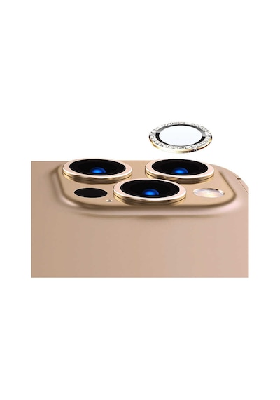 Apple Uyumlu iPhone 11 Pro Zore Cl-06 Kamera Lens Koruyucu Mavi