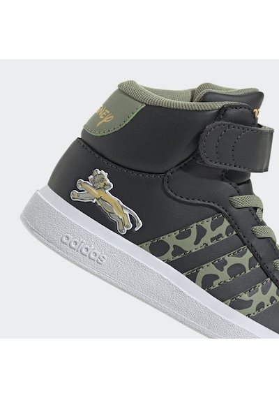 Adidas Grand Court Mıd Lion King Çocuk Spor Ayakkabı - If4094 Yeşil