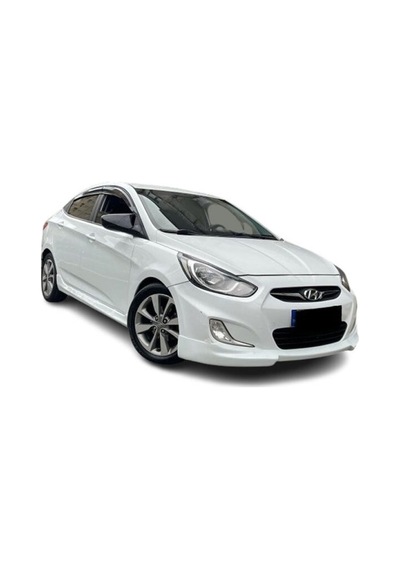 Hyundai Accent Blue 2011-2019 Uyumlu Ön Ek Plastik Koruyucu Dayanıklı & Koruyucu Boyasız