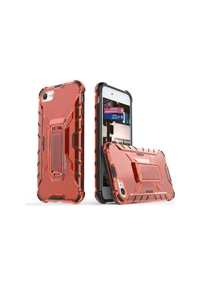 Apple Uyumlu iPhone 7 Kılıf Zore Klik Silikon Kırmızı