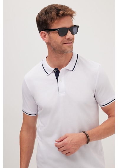 Tudors Erkek Slim Fit Dar Kesim %100 Pamuk Yumuşak Dokulu Serin Tutan Kumaş Düz Pike Beyaz Polo Yaka Tişört-42245 Beyaz Tudors Erkek Slim Fit Dar Kesim %100 Pamuk Yumuşak Dokulu Serin Tutan Kumaş Düz Pike Beyaz Polo Yaka Tişört-42245 Beyaz