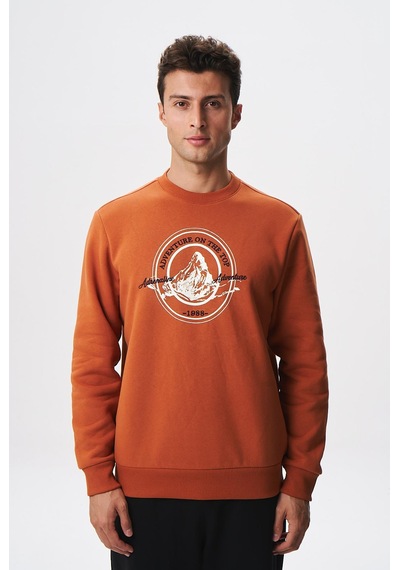 AR-MA Arma Baskılı Yazılı Regular Fit Şardonlu Erkek Bisiklet Yaka Sweatshirt K28124602901 Pembe-p4 Pembe AR-MA Arma Baskılı Yazılı Regular Fit Şardonlu Erkek Bisiklet Yaka Sweatshirt K28124602901 Pembe-p4 Pembe