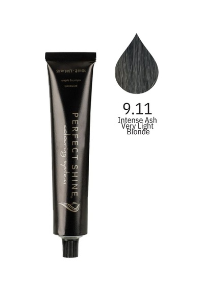 Perfect Shine Permanent Profesyonel Saç Boyası 100 ML Ekstra Yoğun Küllü Sarı/Gri Platin Intense Ash