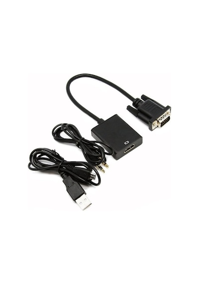 4674 Vga To Hdmi Kablo Çevirici Dönüştürücü Adaptör