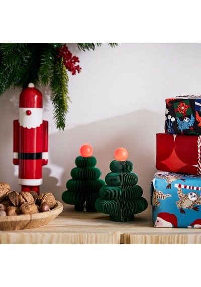 Ikea Stråla Dekoratif Aydınlatma, Yeşil, 13 Cm, Pilli