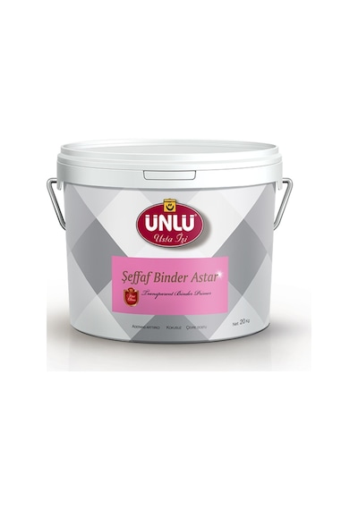 Ünlü Şeffaf Binder Astar 2,5L