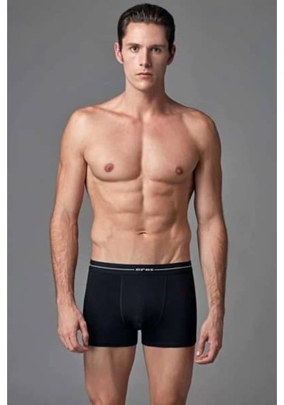 Eros Compact Ers 015 3 Lü Boxer Kutuda 3 Renk Gri Siyah Lacivert (445169823) Gri