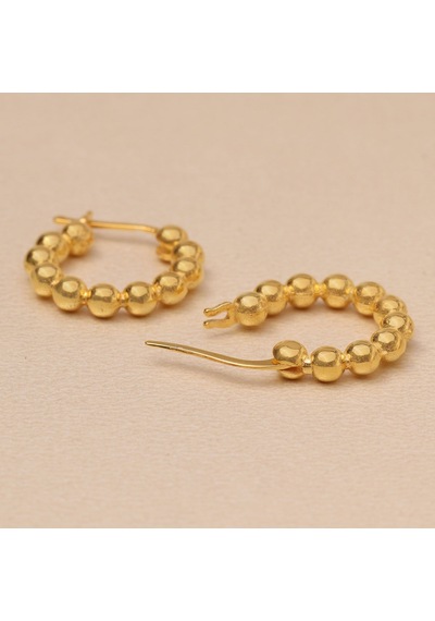 Boncuk Halka Küpe 719950 Gold