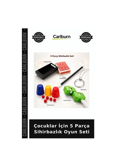 Çocuklar İçin 5 Parça Sihirbazlık Oyun Seti Küçük Marifet Eğlence Zamanı Eğlenceli Hobi +3