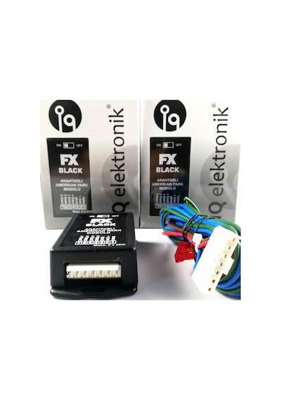 Iq Ayarsız Anahtarlı Amerikan Park Modulü Fx Black