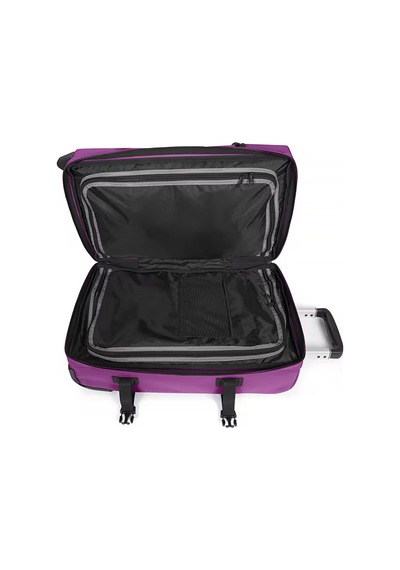 Eastpak Kabin Boy Valiz Ultra Hafif, Geniş Hacimli, Dayanıklı Kumaş, Sessiz Tekerlekli Ek0a5ba75s81 Mor