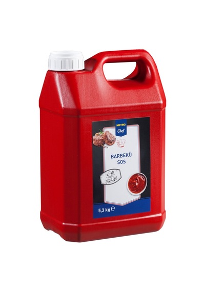 Metro Chef Barbekü Sos 5,3 Kg - Izgara Et Ve Tavuk İçin Lezzetli Sos Tarı