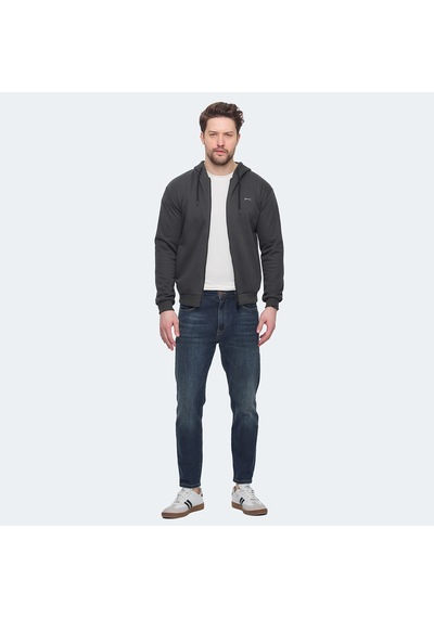 Slazenger KOZZAX IN Erkek Sweatshirt Antrasit