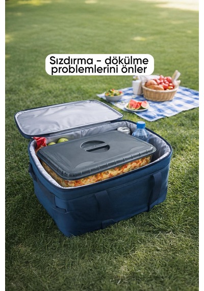 Gri Renk Dikdörtgen Borcam Kapağı Sızdırmaz Ve Dayanıklı Plastik Malzemeli Gıda Saklama Kapağı
