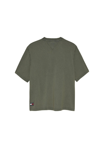 Tommy Jeans Erkek Tişört-dm0dm22330-12823 Yeşil