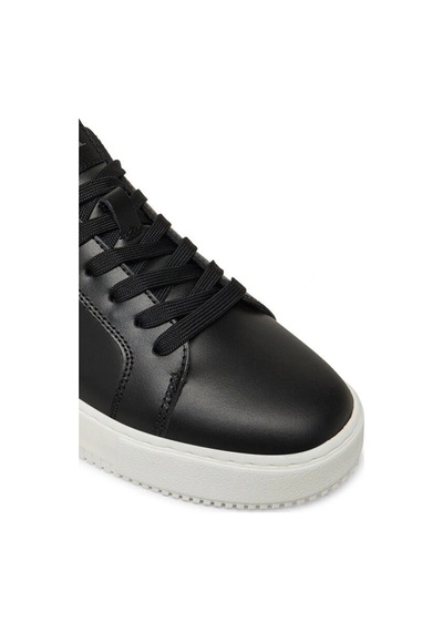 Calvin Klein Jeans Chunky Cupsole Mono Lth Wn Kadın Siyah Sneaker Yw0yw01872-0gm Siyah