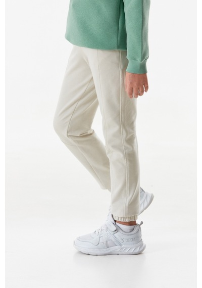 Beli Lastikli Çimalı Jogger Kız Çocuk Eşofman Altı 25mcck7813215073-taş Taş