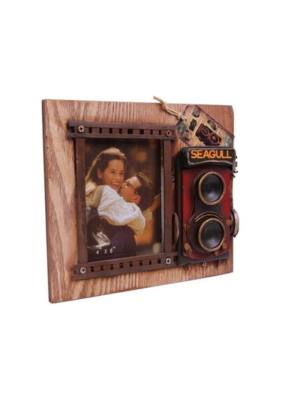 Dekoratif Metal Çerçeve Fotoğraf Makinesi Dekorlu Hediyelik Arbltgs5j6vj0rks3m4