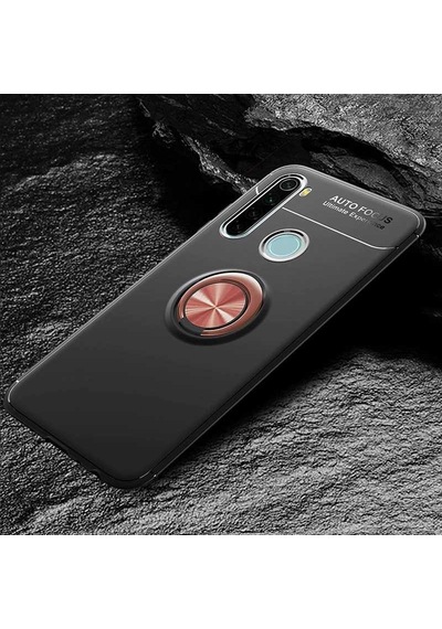 Xiaomi Redmi Note 8t Kılıf Zore Ravel Silikon Kapak Kırmızı