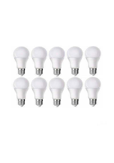 Led Ampul Beyaz 9w 10'lu