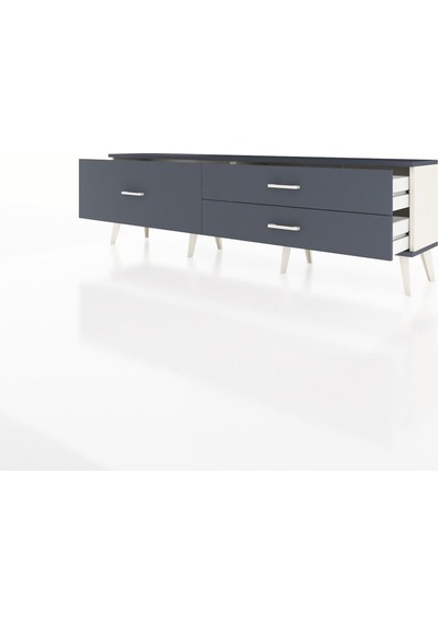 Arges Tv Ünitesi 3 Çekmeceli 176x30x51 Aytaşı-antrasit/antrasit Antrasıt/antrasıt Arges Tv Ünitesi 3 Çekmeceli 176x30x51 Aytaşı-antrasit/antrasit Antrasıt/antrasıt