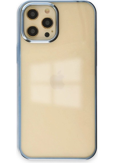 Apple, Uyumlu iPhone 12 Pro Max Kılıf Element Silikon - Mavi