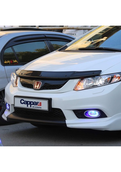 Cappafe Honda Civic 9 Ön Kaput Koruma Rüzgarlık 4Mm Abs 2012-1
