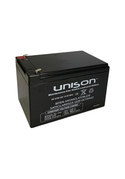 Çocuk Oyuncak Araba Aküsü Unison (Pili Bataryası) 12 Volt(V) 12 A