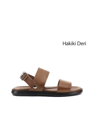 Gönderi(R) Gönderi R Erkek Ceviz Tokalı Hakiki Deri Comfort Sandalet Dyma83242829