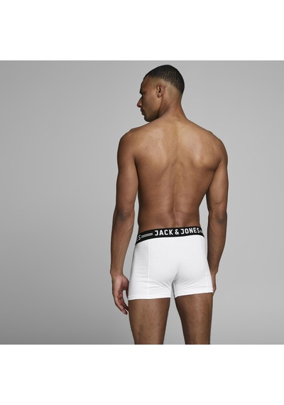 Jack & Jones Logolu Tekli Boxer- Sense 12075392 White