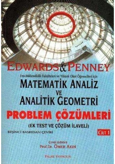 Matematik Analiz Ve Analitik Problem Çözümleri 1. Cilt-c. Henry Edwards