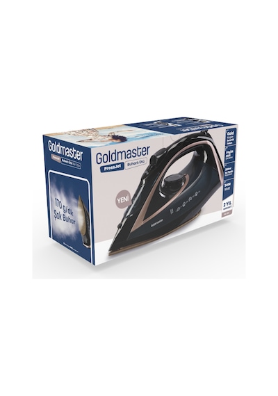 Goldmaster Pressjet 2400 W Seramik Tabanlı Buharlı ütü