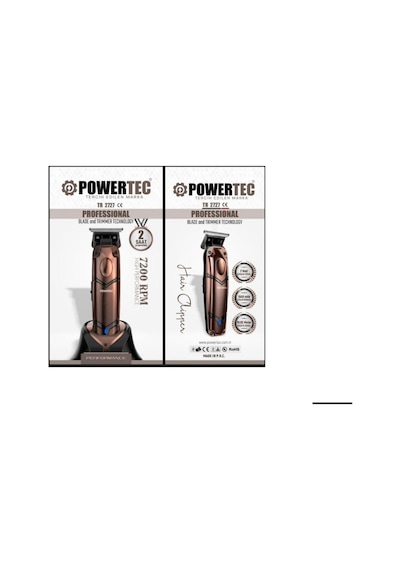 Powertec TR3737 Sakal Tıraş Ense Çizim Makinesi