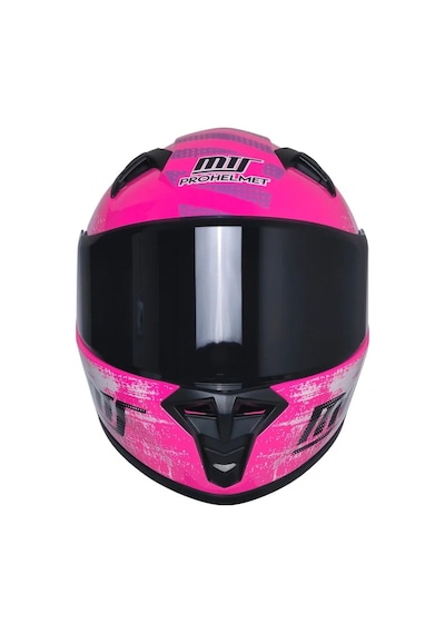 Motosiklet Ve Bisiklet Mini Çocuk Kaskı Full Face Ce Sertifikalı Child Motor Kask Pink Pembe