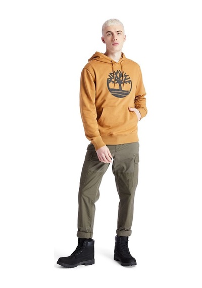Timberland Core Logo P/O Hood Bb Erkek Günlük Sweatshirts Tb0A2Bj (531237613)