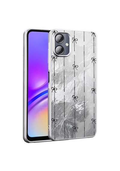 Galaxy Uyumlu A06 Kılıf Desenli Zore Mep Kapak Küçük Fiyonk
