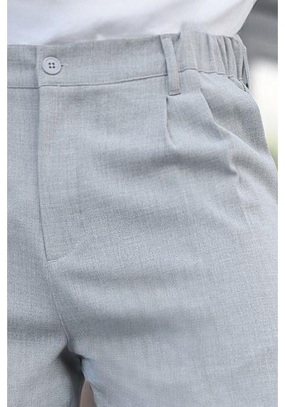 Madmext Gri Rahat Kesim Erkek Kumaş Pantolon E6577