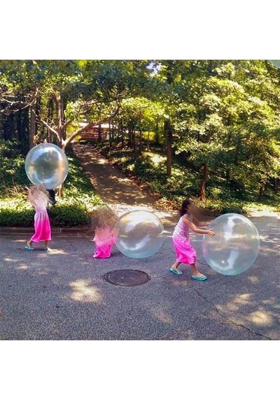 Etop 40/120 Cm Şişme Wubble Kabarcık Topu Balon Streç Açık Plaj Çocuk Oyuncak
