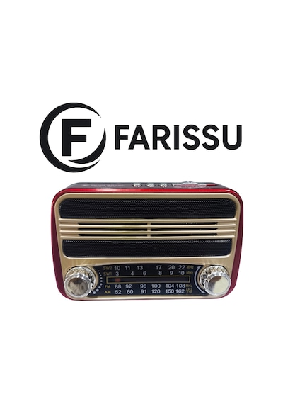 Gold Sılver Gs-1305 Nostaljik Taşınabilir Radyo Ürün Açıklaması