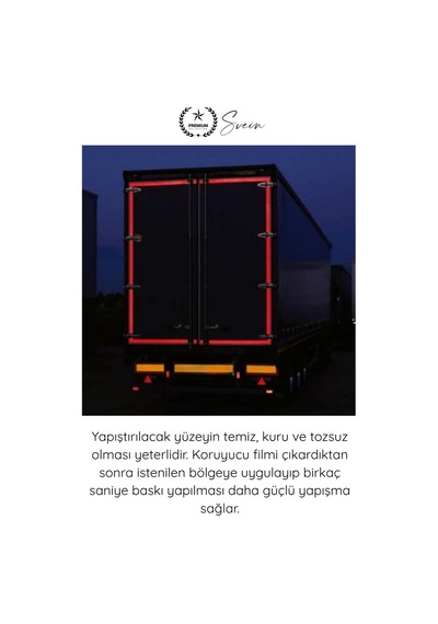 Reflektifbant Reflektif Kedi Gözü Bant Kırmızı 35mm 1,5 Metre Motosiklet Bisiklet Otomobil Dorse Rö