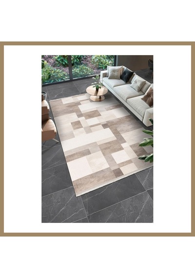 Kahveci.store Youdayhomecollection Sapphire Model Halı Ebat: 80x80 22 Çok Renkli