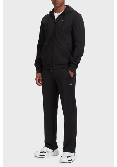 Ea7 Slim Fit Lastikli Bel Düz Paça Pantolon Erkek Pantolon 7m002100 Af27716 Uc001 Siyah