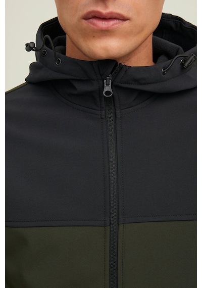 Jack & Jones Erkek Mont 12212363 Haki-Siyah Haki - Siyah