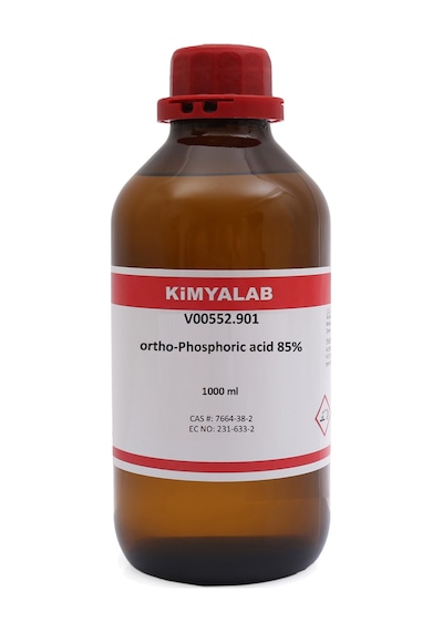 orto- Fosforik Asit 85% 1L Cam Şişe - ortho-Phosphoric acid