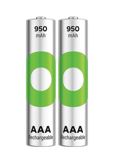 Sh Gp Recyko 950 Mah R03 Aaa Şarjlı 2'li Pil Najmaddin