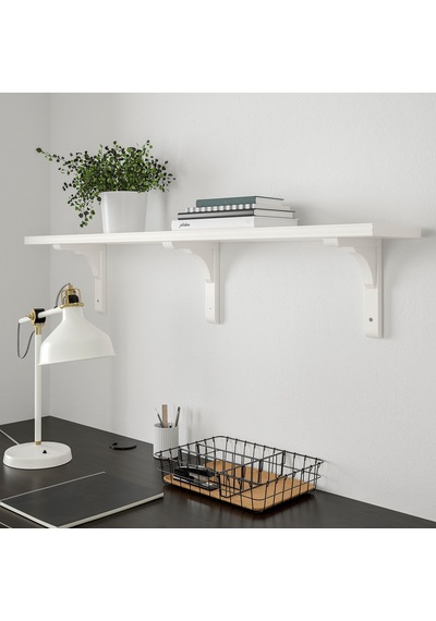 Ikea Bergshult/ramshult Duvar Rafı 120x20 Cm Beyaz